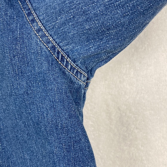 Newton Trading Co. Authentic Casual Wear Denim Tunic sz Large - Picture 11 of 11